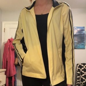 Yellow Zip Up